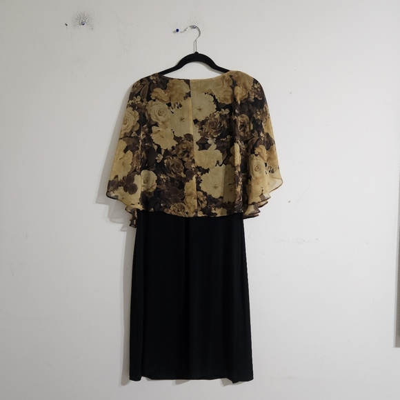 Connected Apparel Floral Sheath Dress - Picture 2 of 5